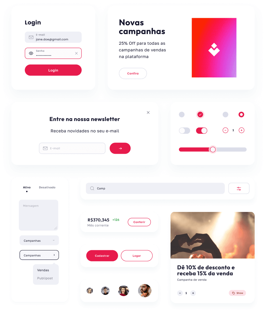 Design System da BrandLovrs